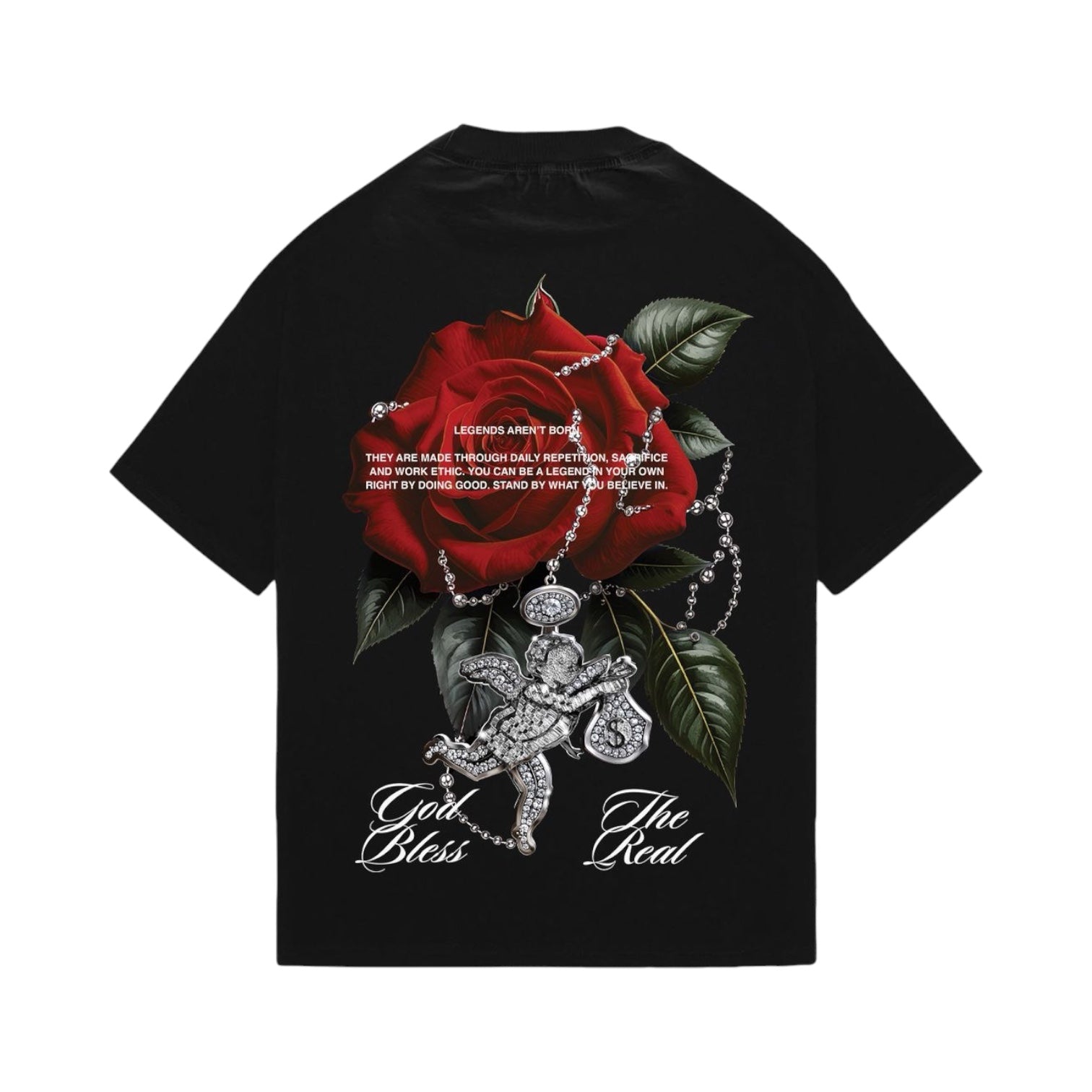 HASTA MUERTE: Silent Rose SS Tee